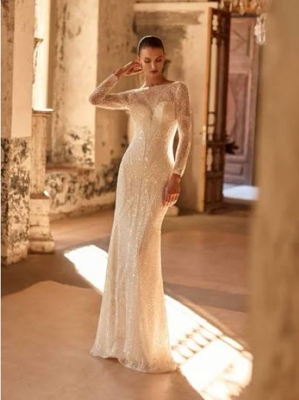 Nwt Beautiful Ivory Lace Wedding/Formal Dress With Bolero Jacket